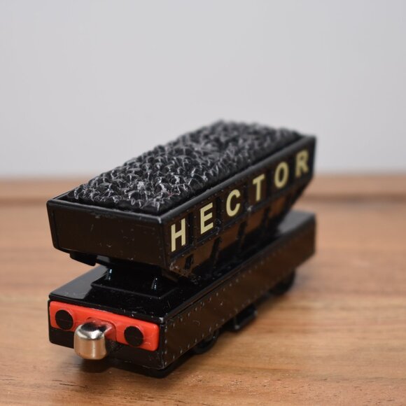 HECTOR Coal Hopper Thomas & Friends Diecast Take N Play Along Train Tank Engine - Picture 6 of 7